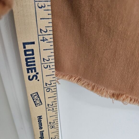 NWT Mud Pie Crawford Wide Leg Cropped Jeans Women's XL (32x26) Burnt Orange - Picture 8 of 11